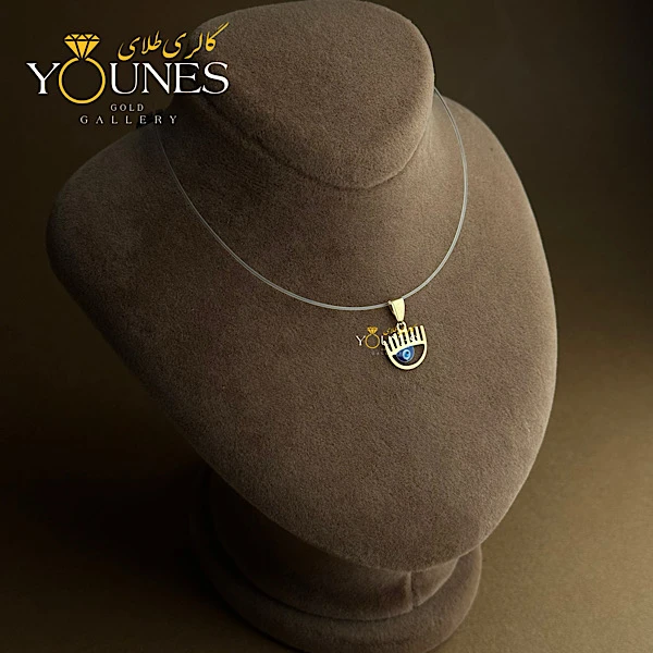 آویز طلا کیارا چشم نظر